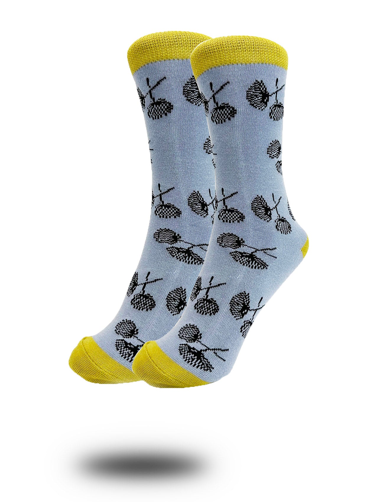 SK-23 Dandelion Flower Print Bamboo Socks