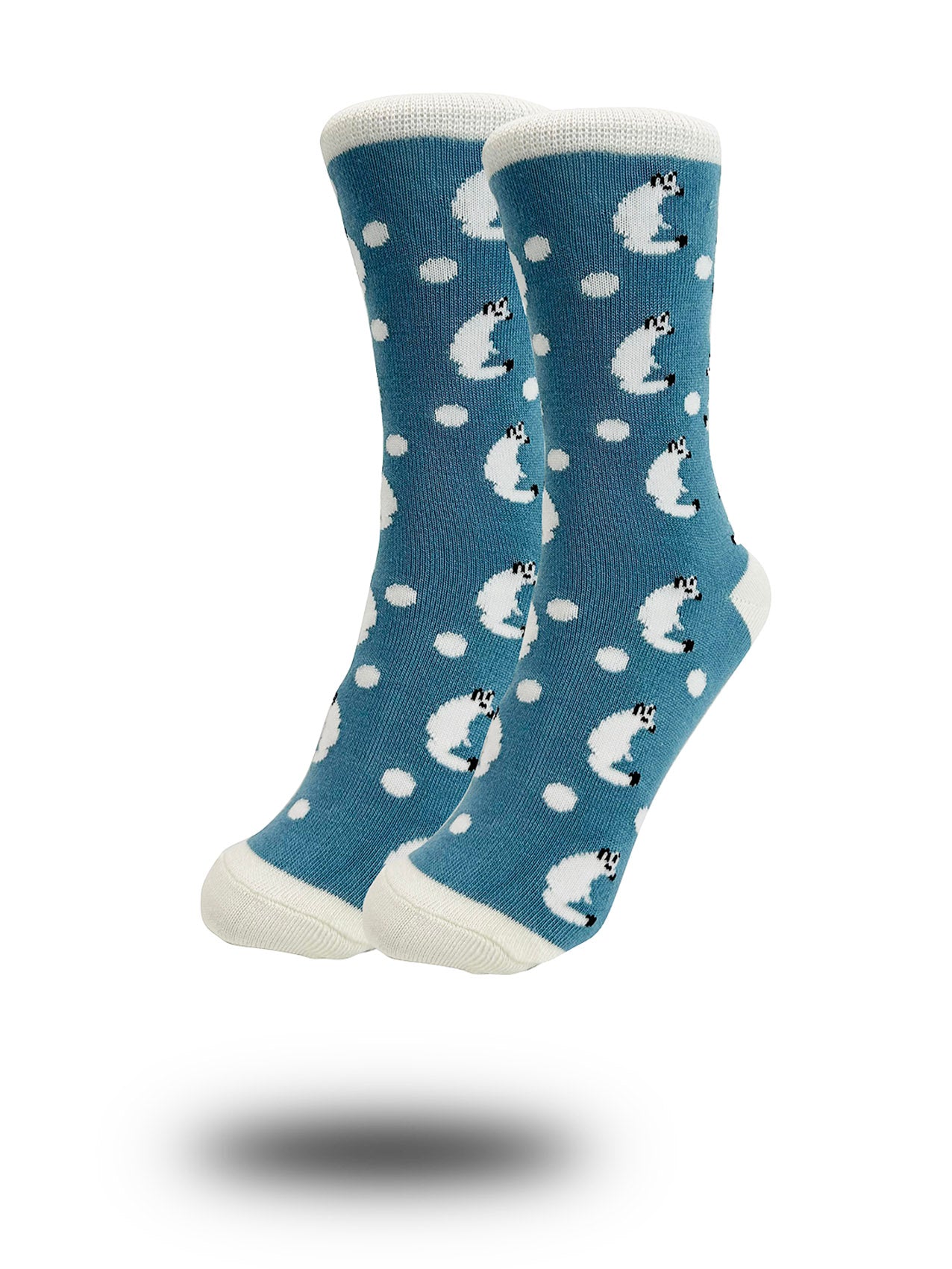 SK-2 Cute Racoon Print Bamboo Socks