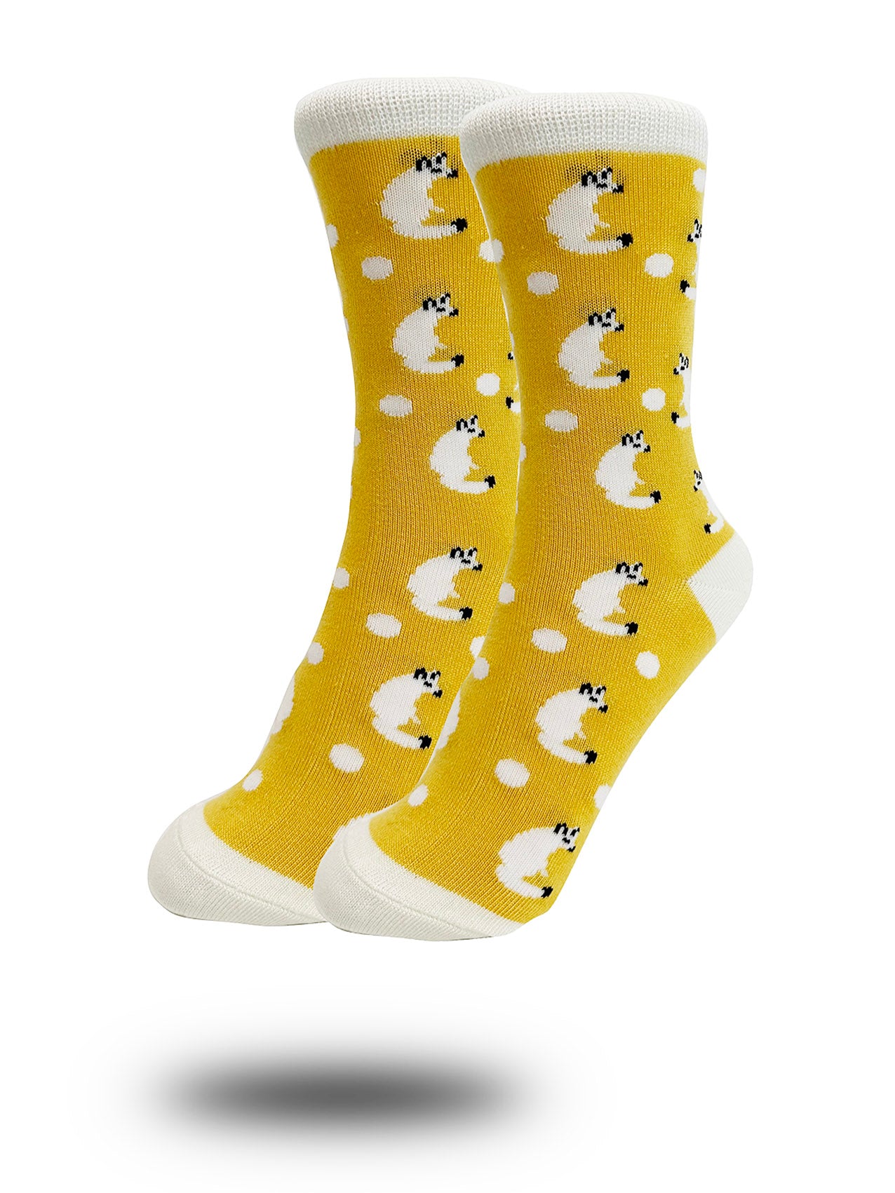 SK-2 Cute Racoon Print Bamboo Socks