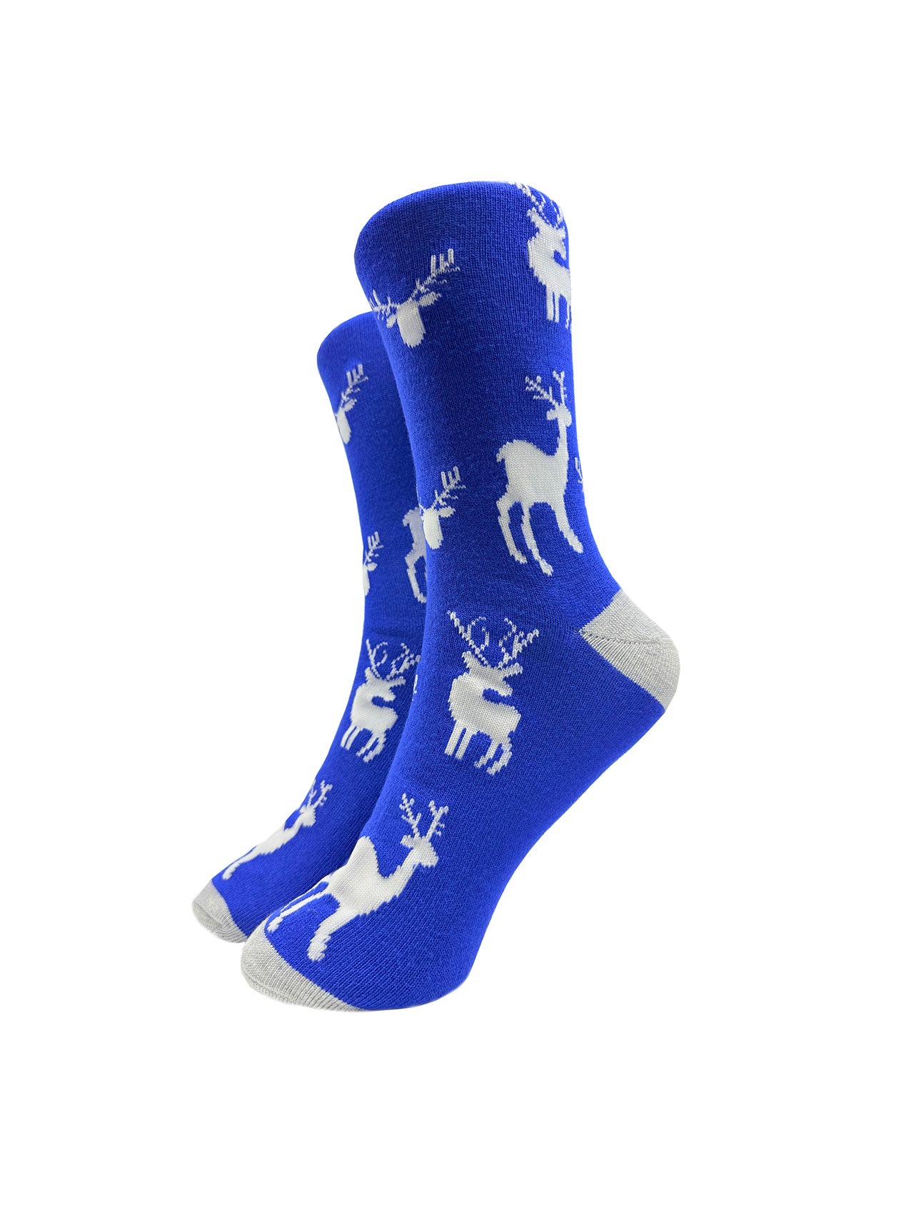 SK-42 Reindeer Print Bamboo Socks