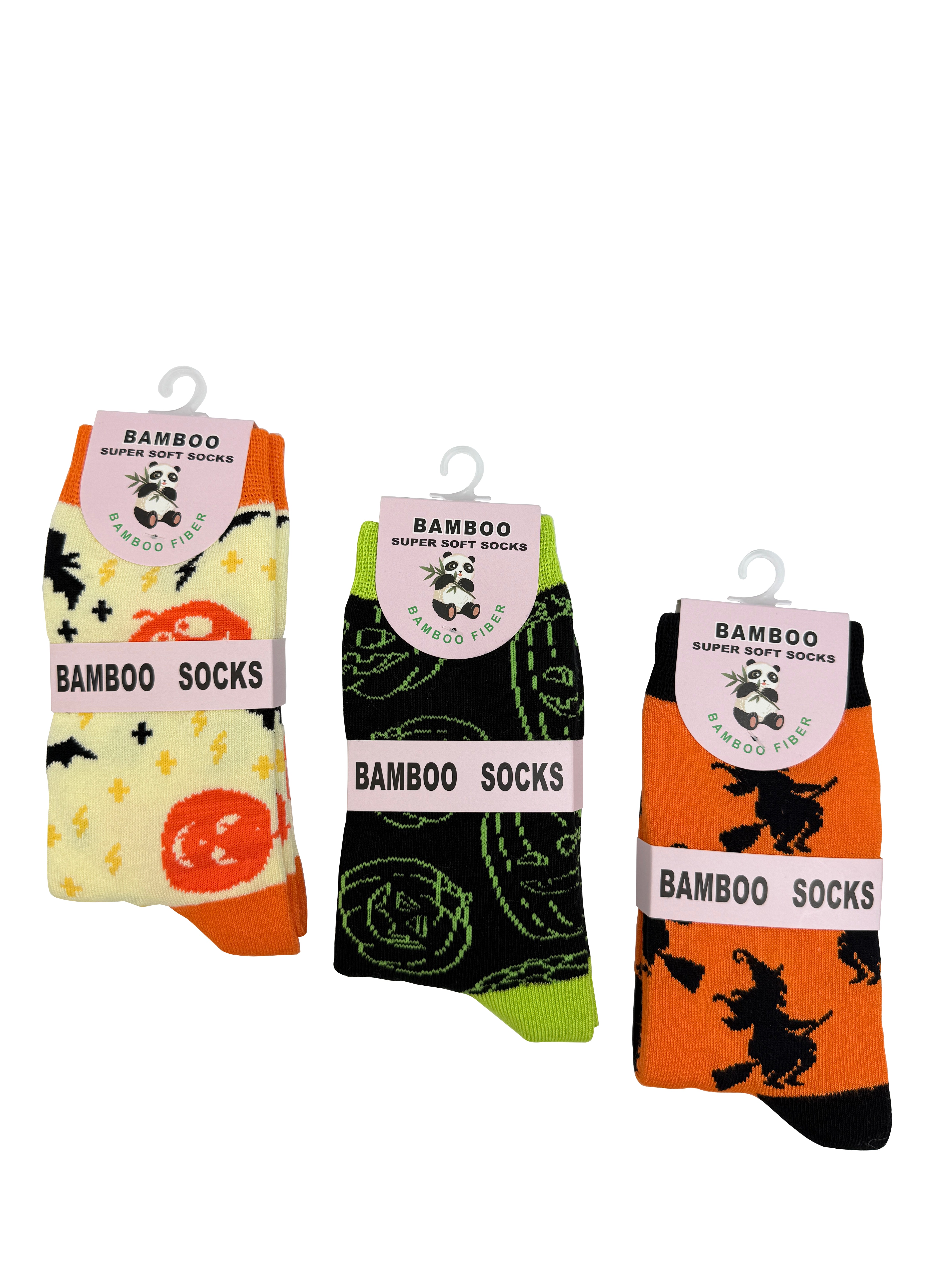 SK-48 Halloween Themed Bamboo Socks