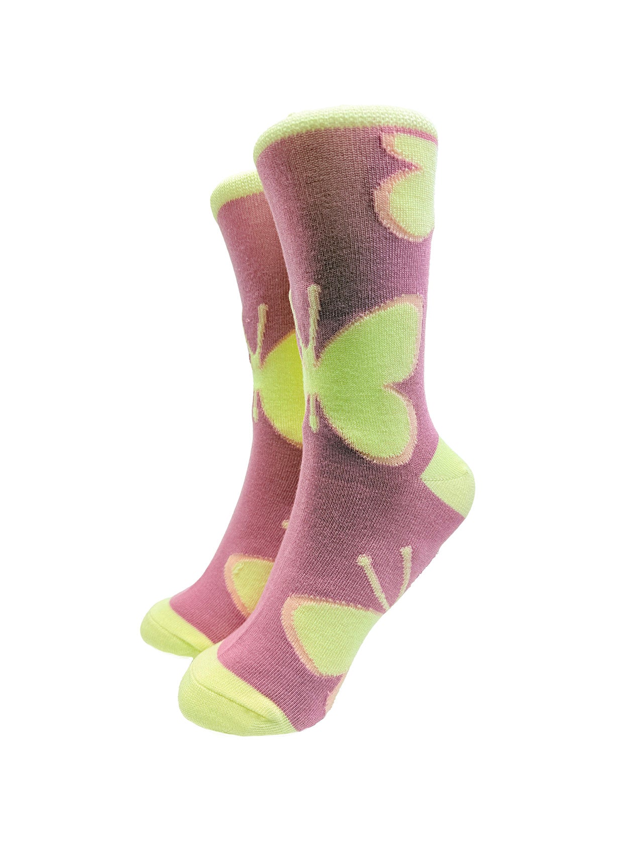 SK-49 Butterflies Print Bamboo Socks