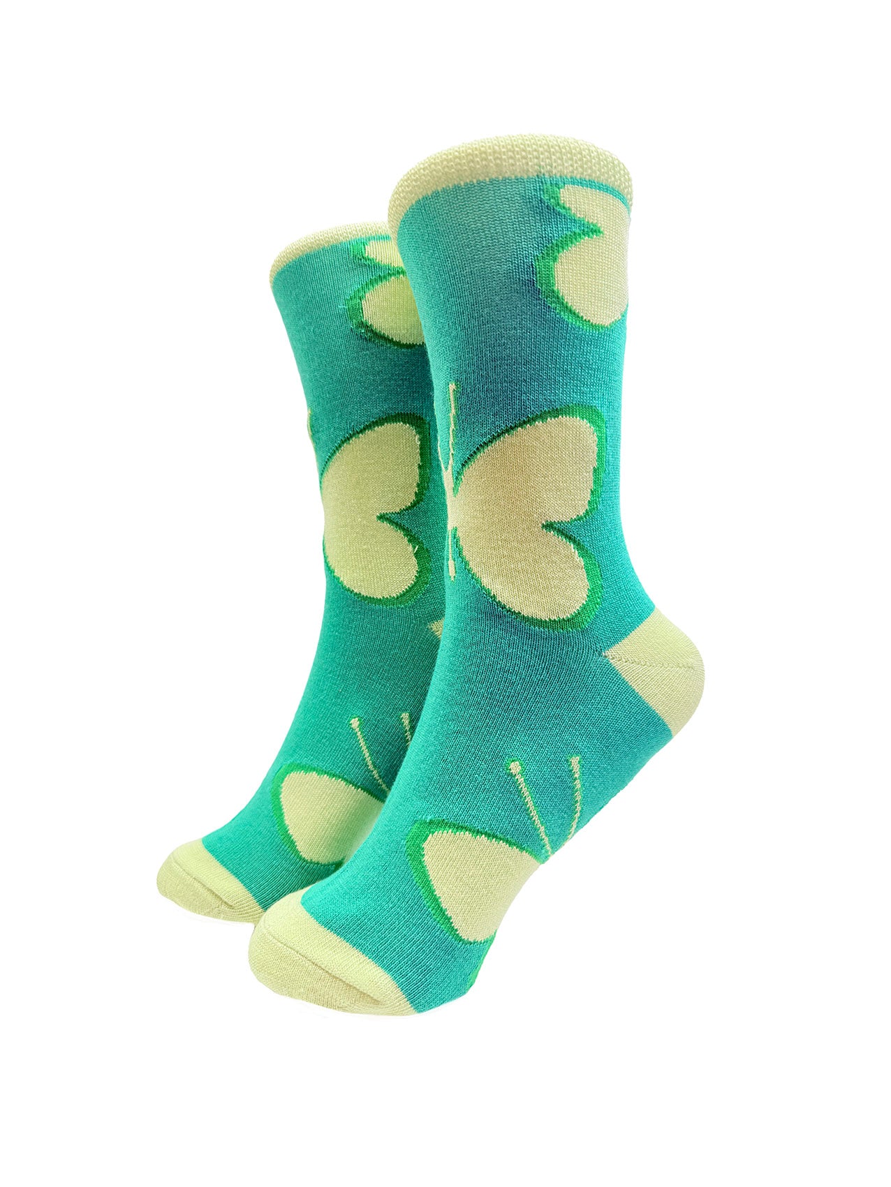 SK-49 Butterflies Print Bamboo Socks