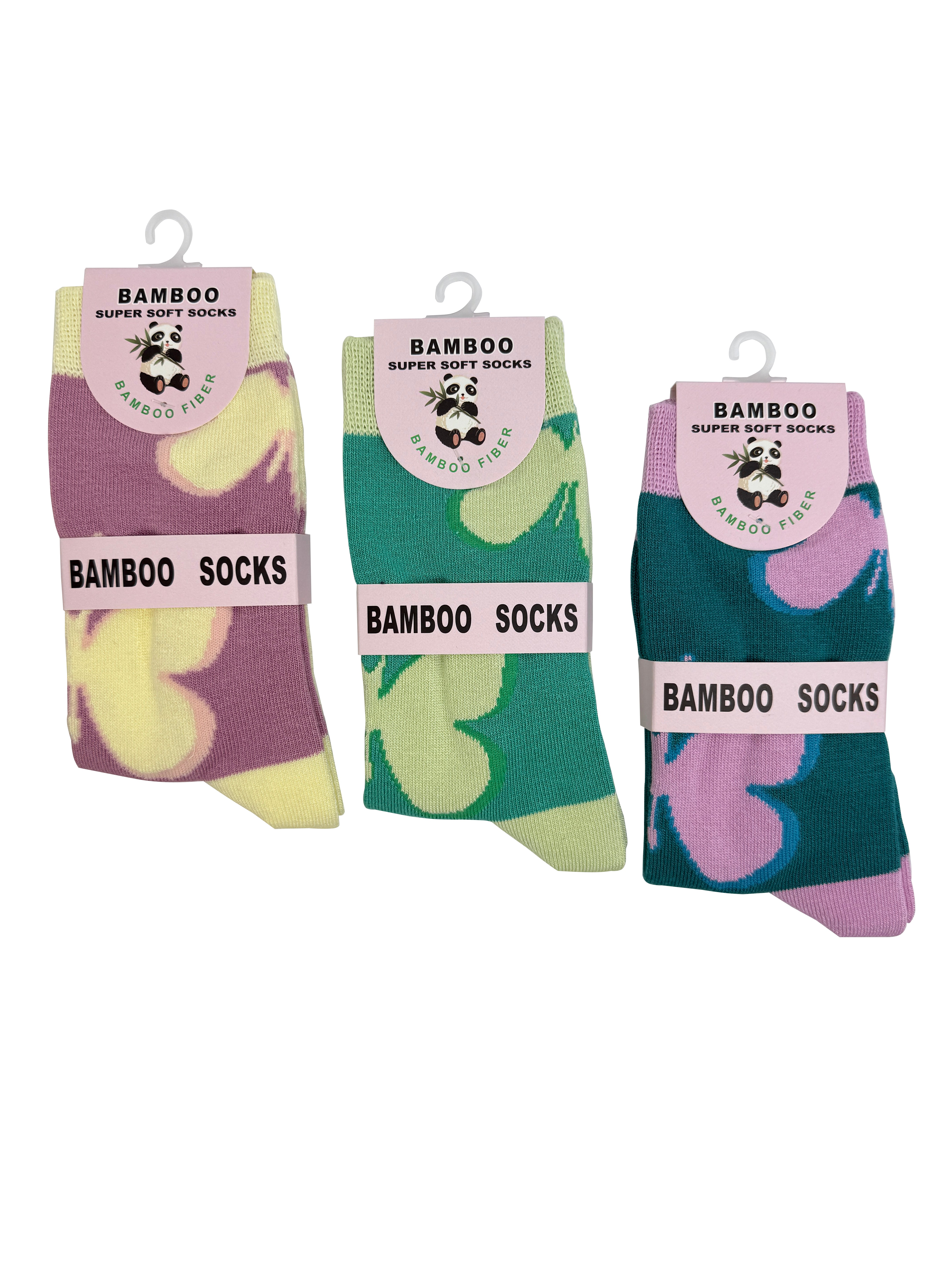 SK-49 Butterflies Print Bamboo Socks
