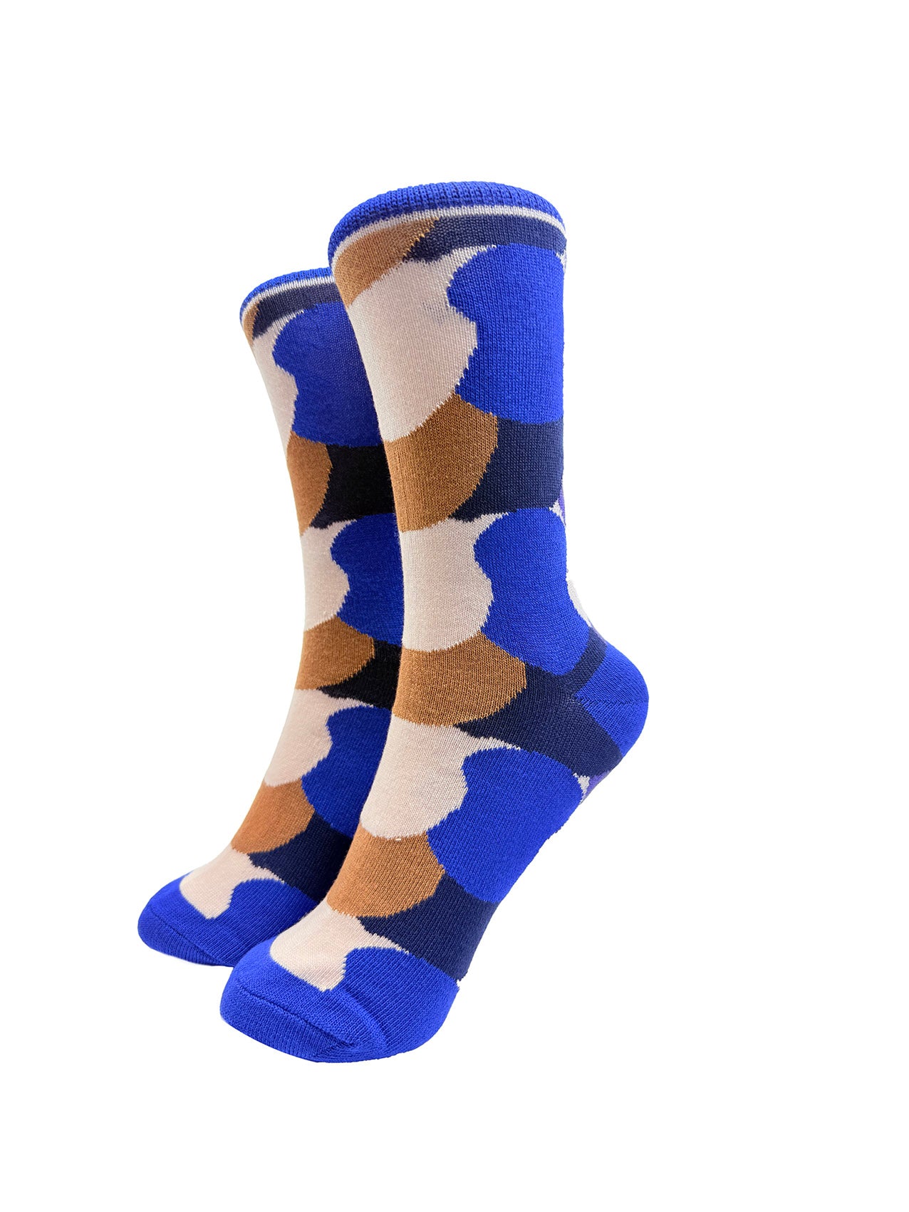 SK-50 Abstract Print Bamboo Socks