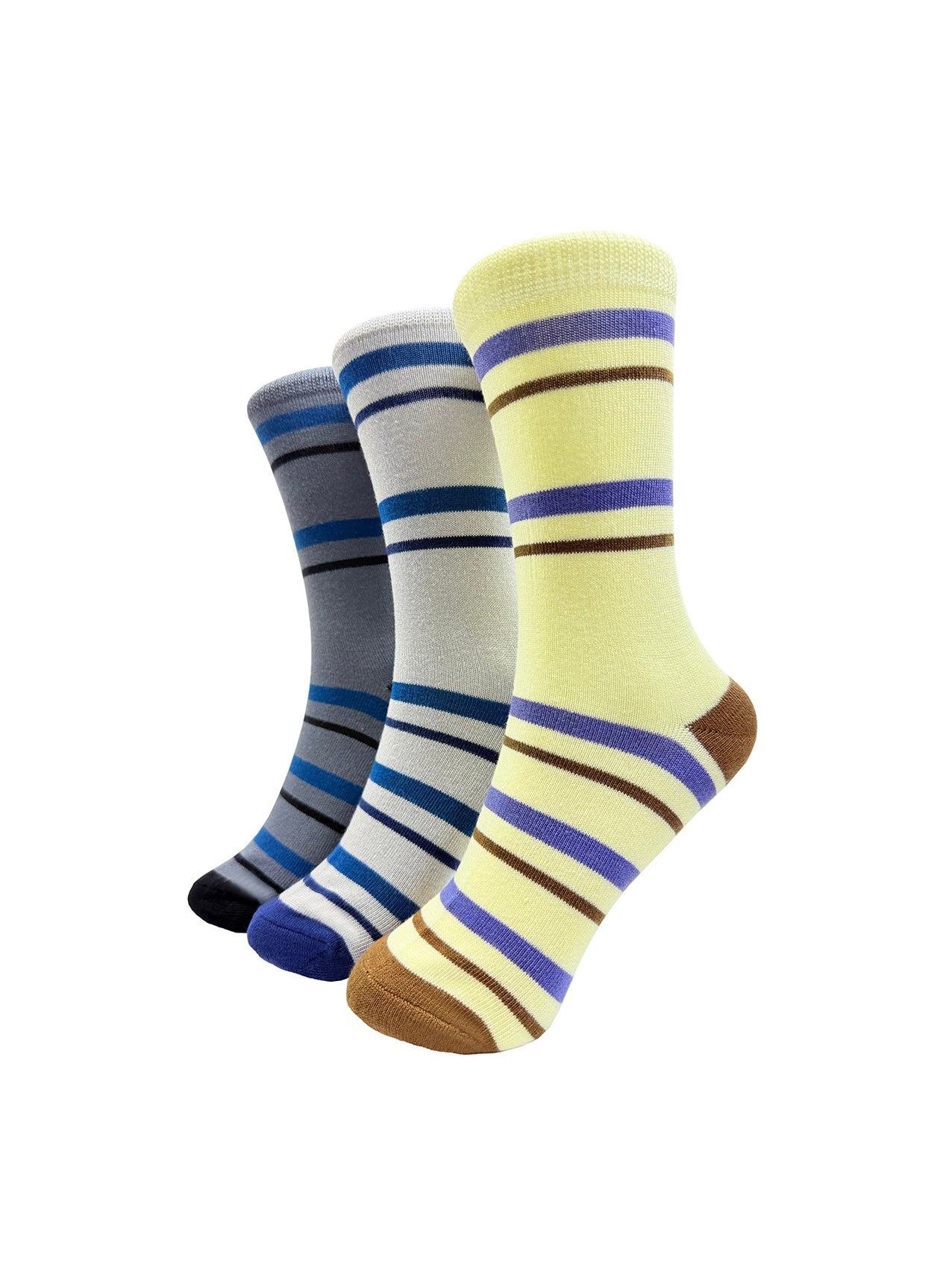 SK-51 Stripes Print Bamboo Socks