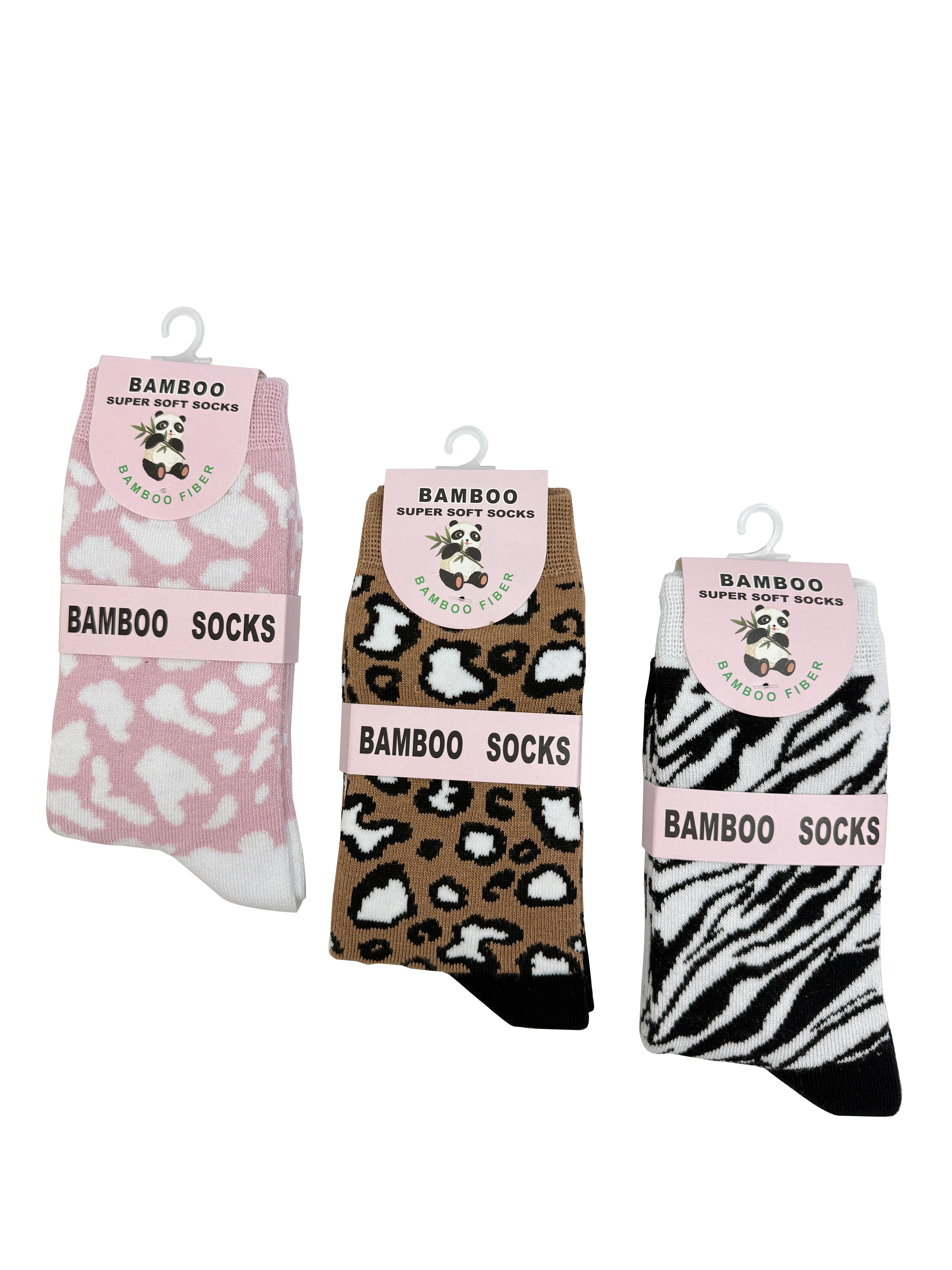 SK-52 Animals Print Bamboo Socks