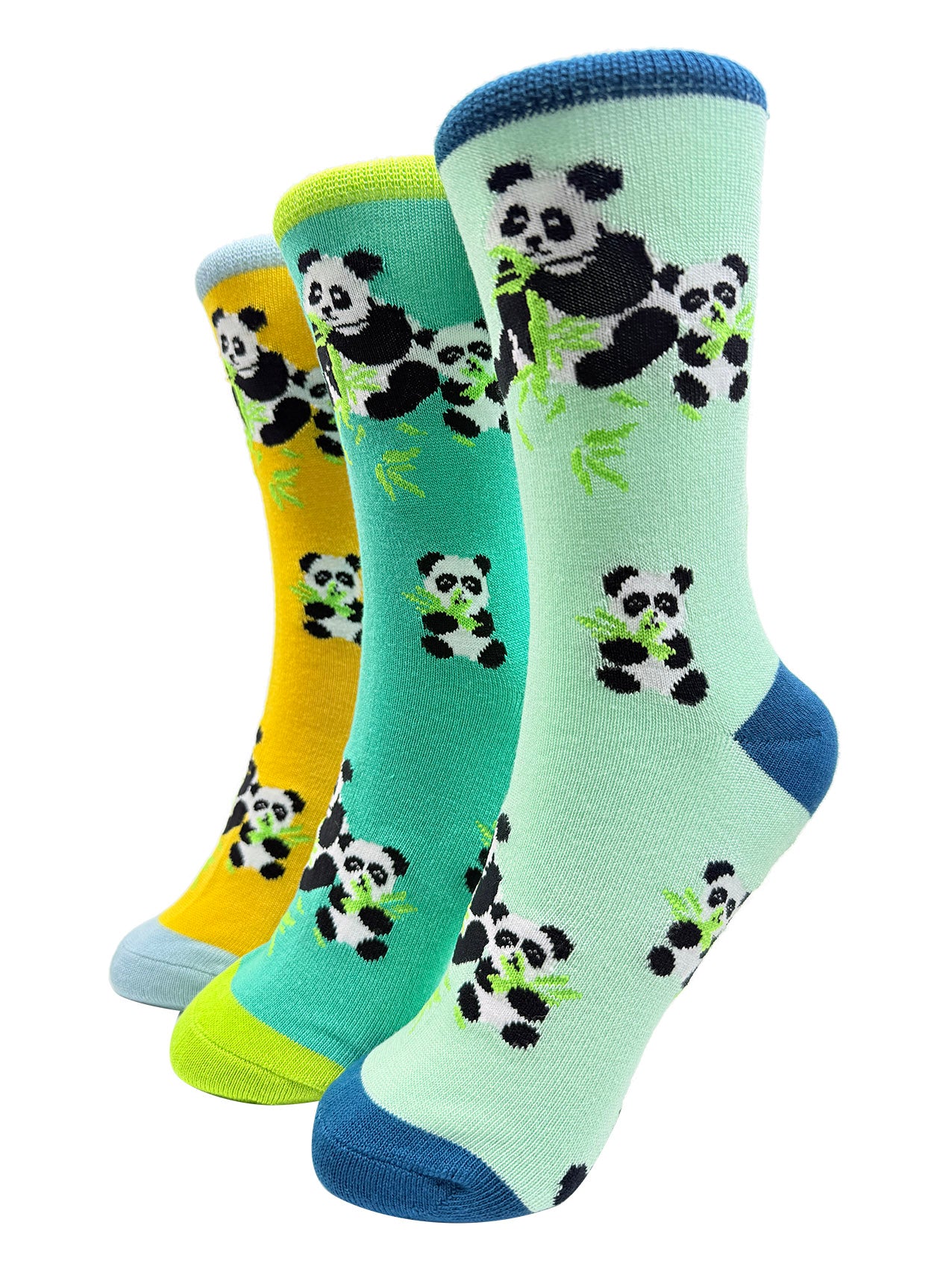 SK-53 Panda Print Bamboo Socks