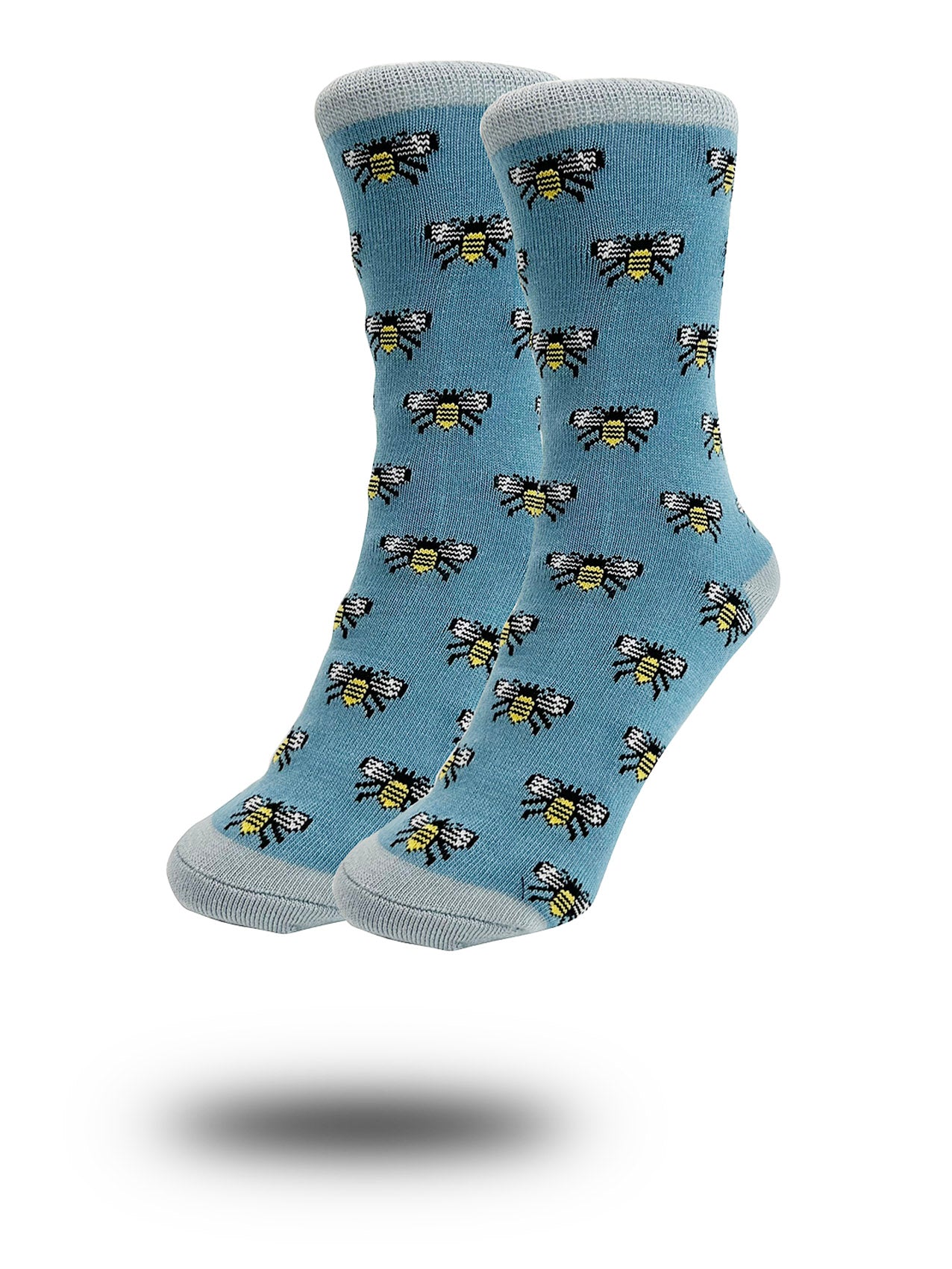 SK-7 Bumble Bee Queen Print Bamboo Socks