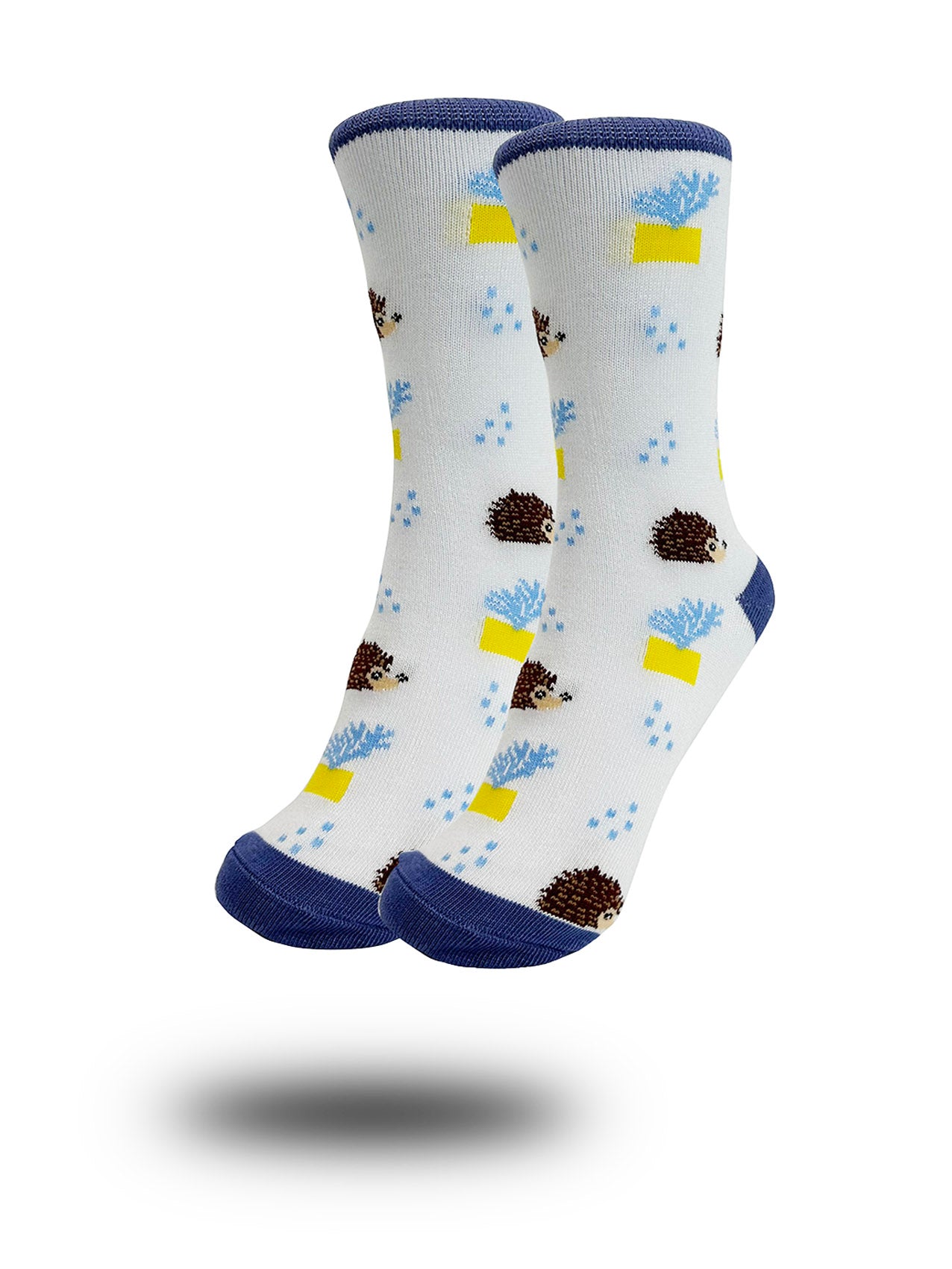 SK-8 Cute Hedgehog Print Bamboo Socks