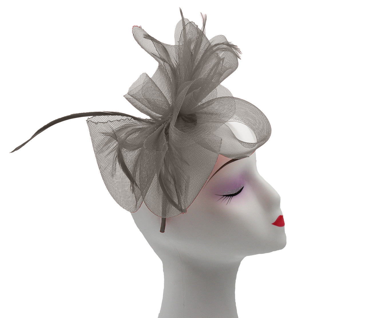 FT2060-015 Large Folded Bow Knot Fascinator