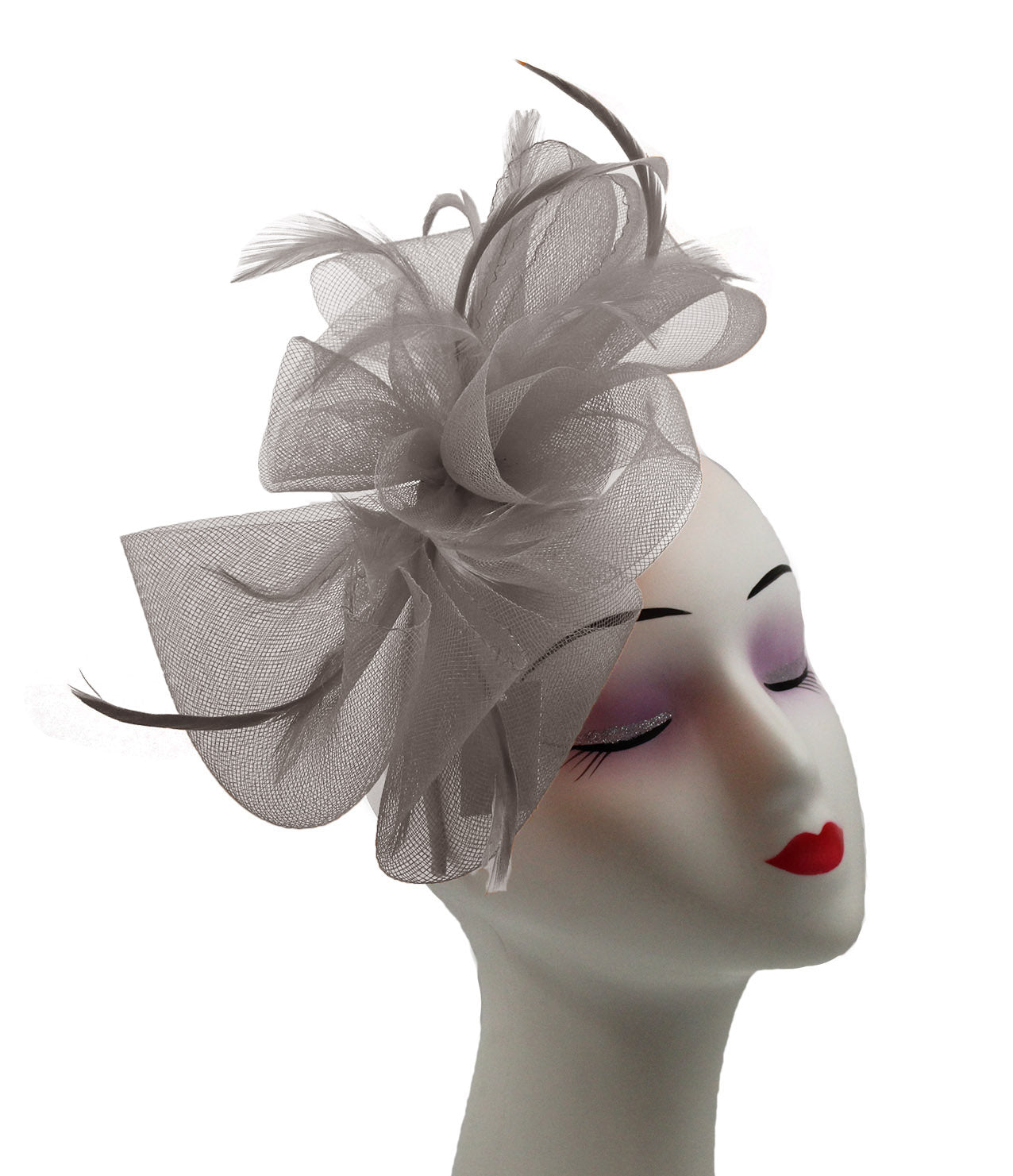 FT2060-015 Large Folded Bow Knot Fascinator