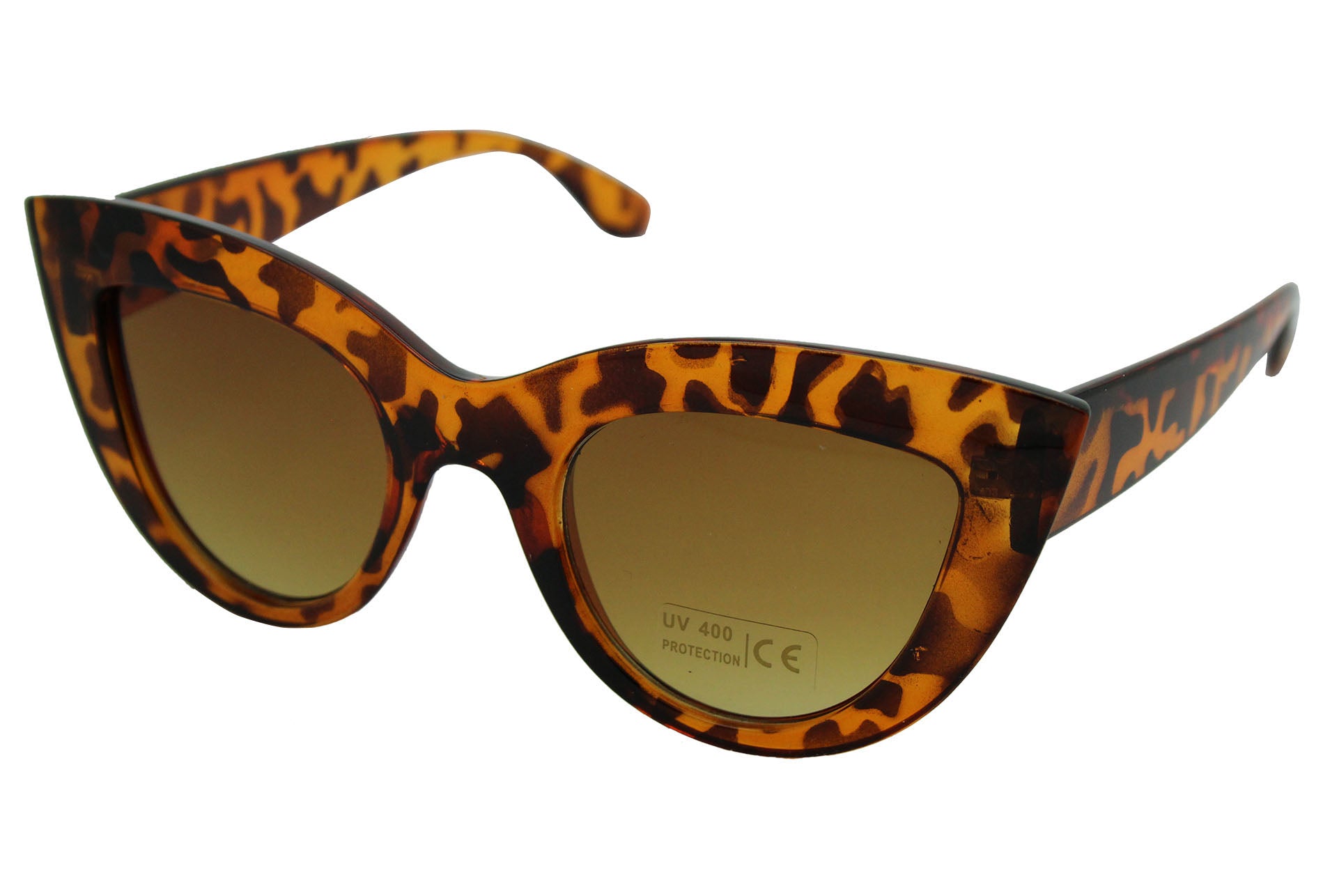 SG2045-204 Ladies Cat-eye Rim Coloured Sunglasses