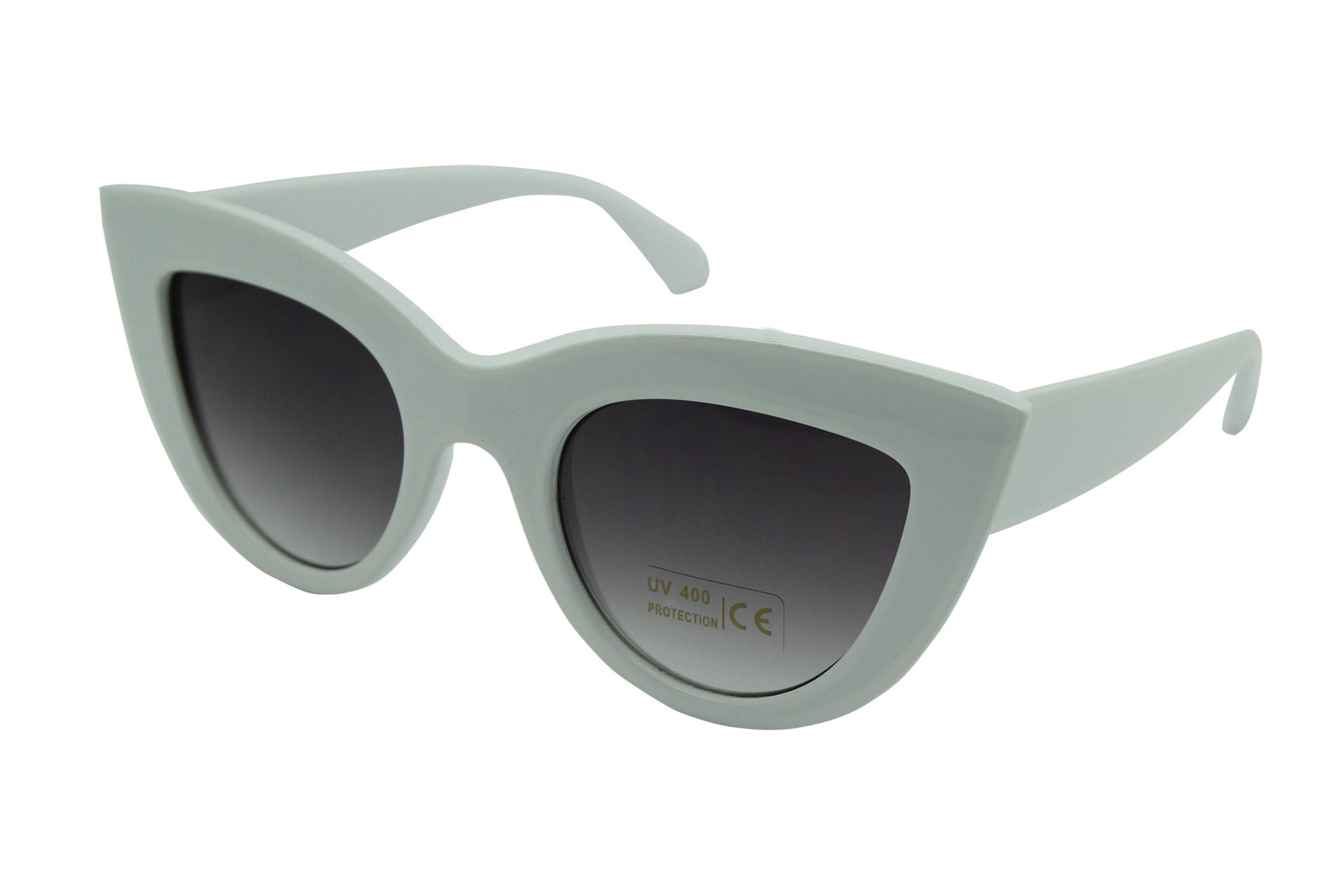 SG2045-204 Ladies Cat-eye Rim Coloured Sunglasses