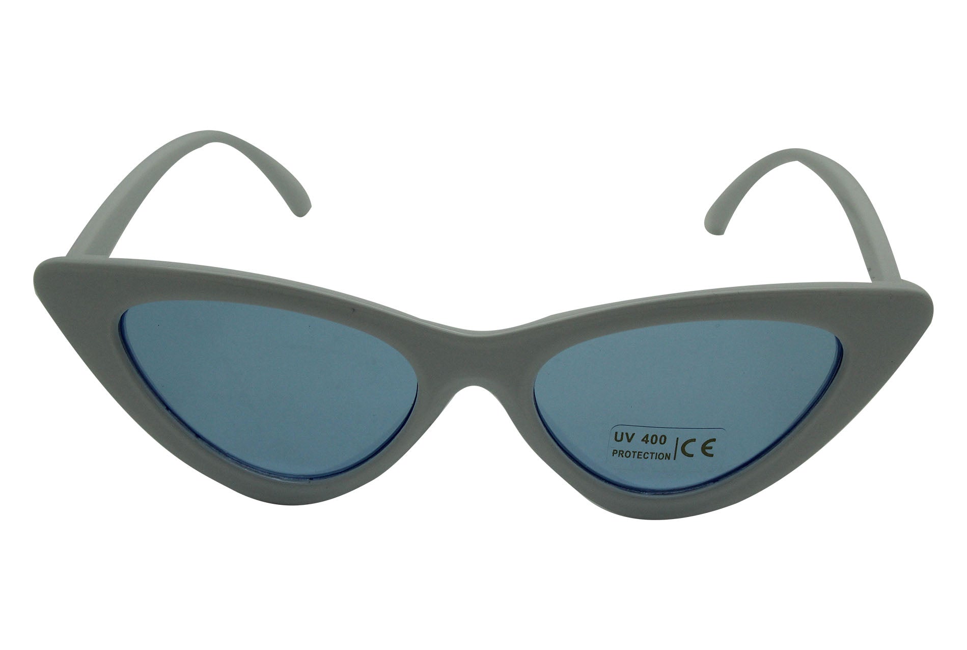 SG2045-203 Ladies Slim Cat-Eye Rimmed Sunglasses