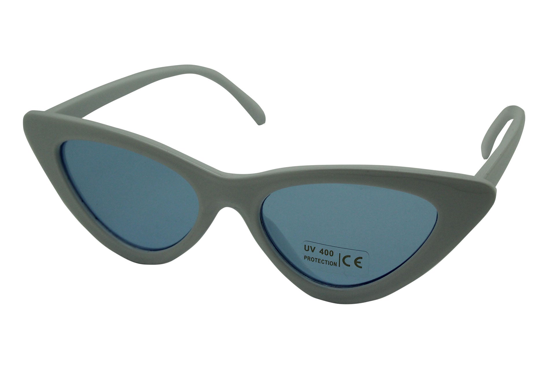 SG2045-203 Ladies Slim Cat-Eye Rimmed Sunglasses