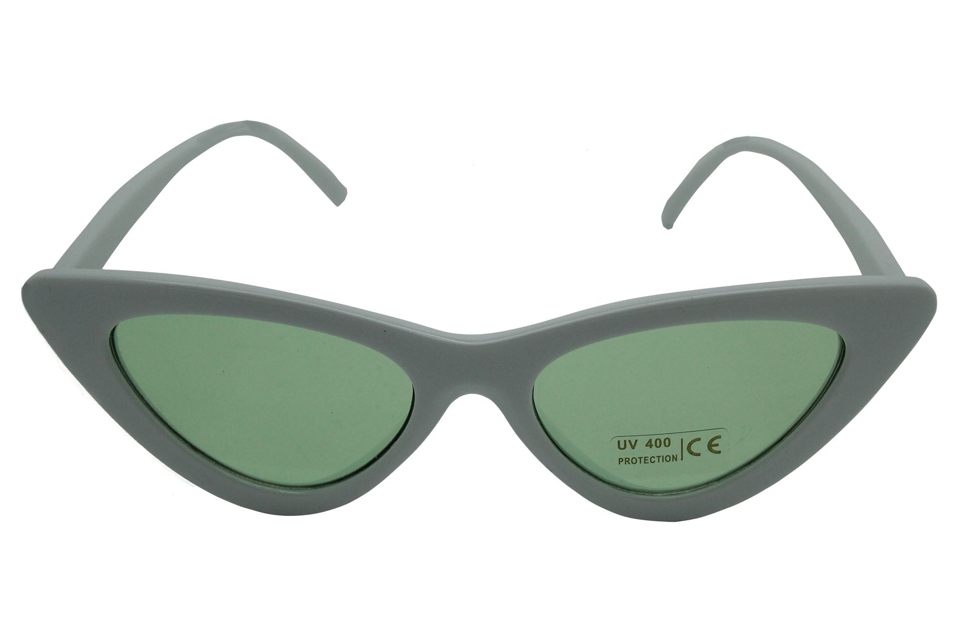 SG2045-203 Ladies Slim Cat-Eye Rimmed Sunglasses