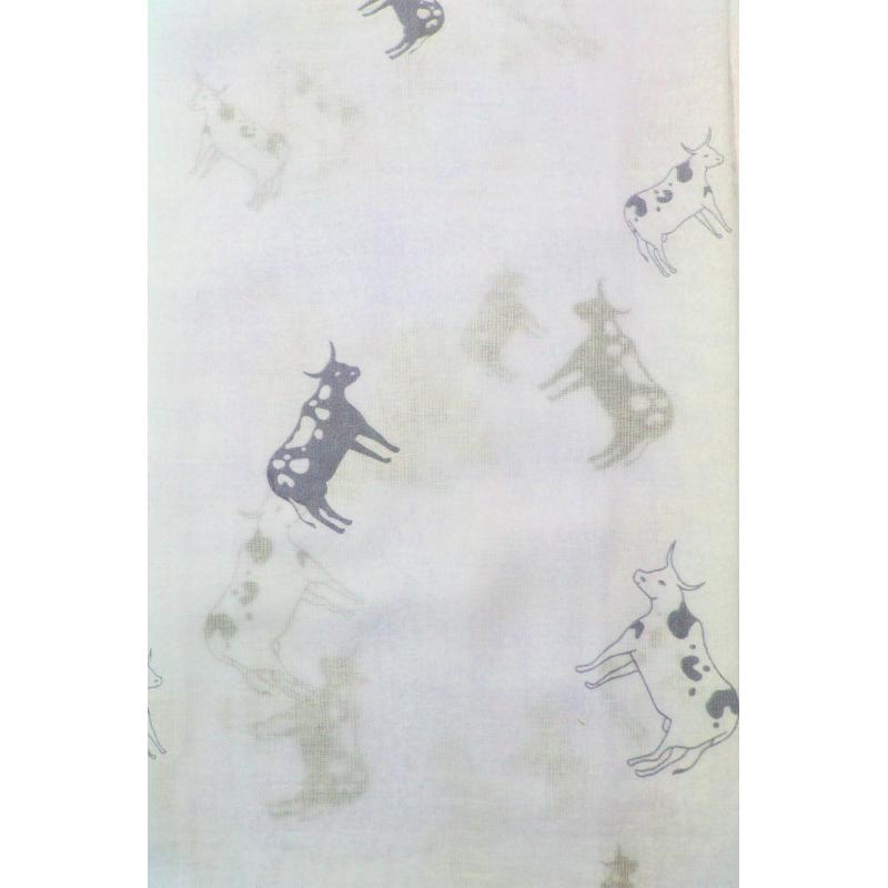 AB1750-79 Cow Print Viscose Mix Scarf