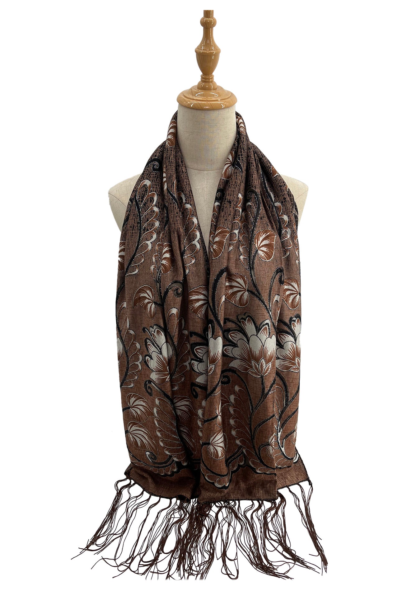 YH-7 Multicolour Floral Design Scarf