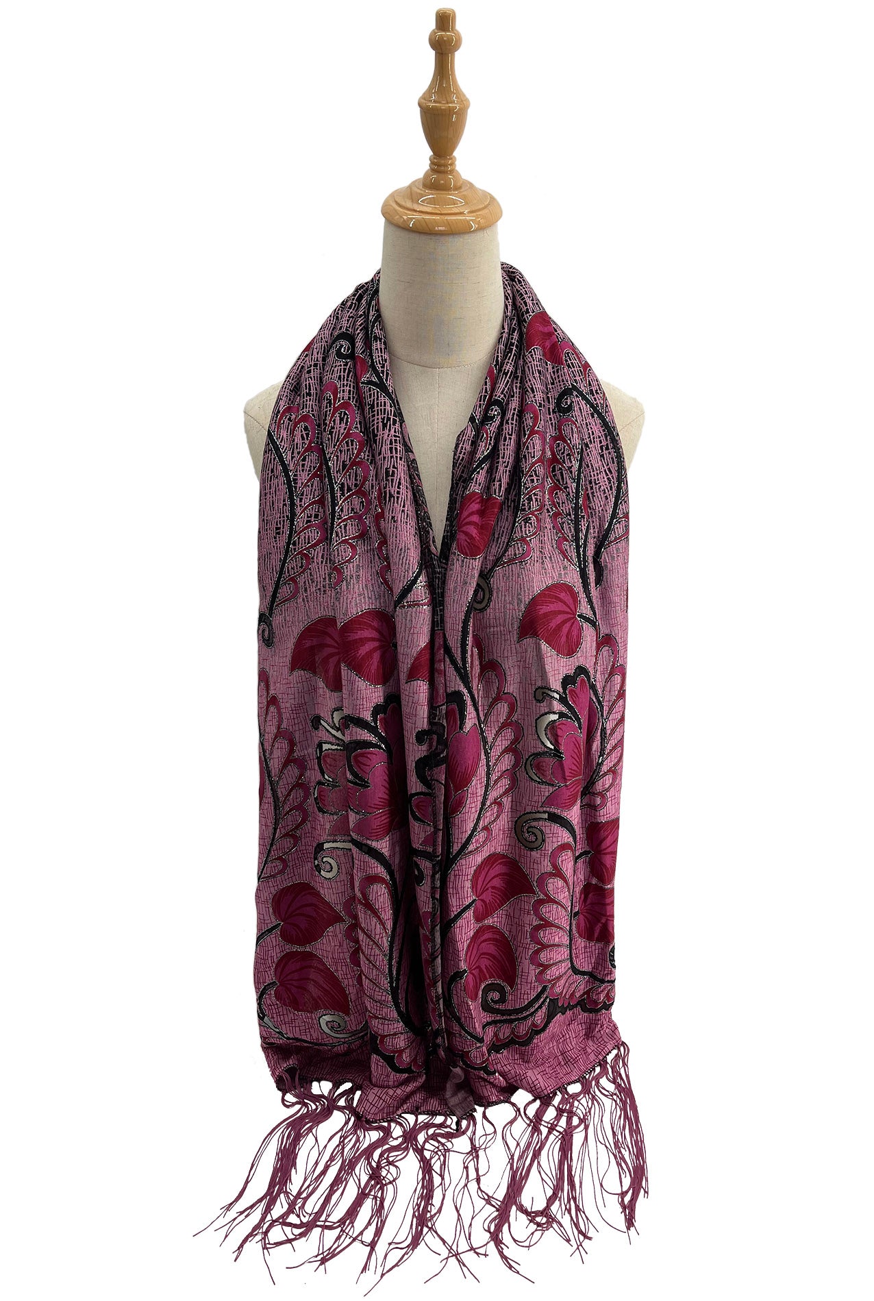 YH-7 Multicolour Floral Design Scarf