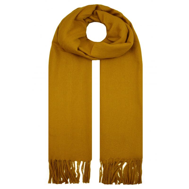 SF1990-127 Plain Colour Scarf with Tassels