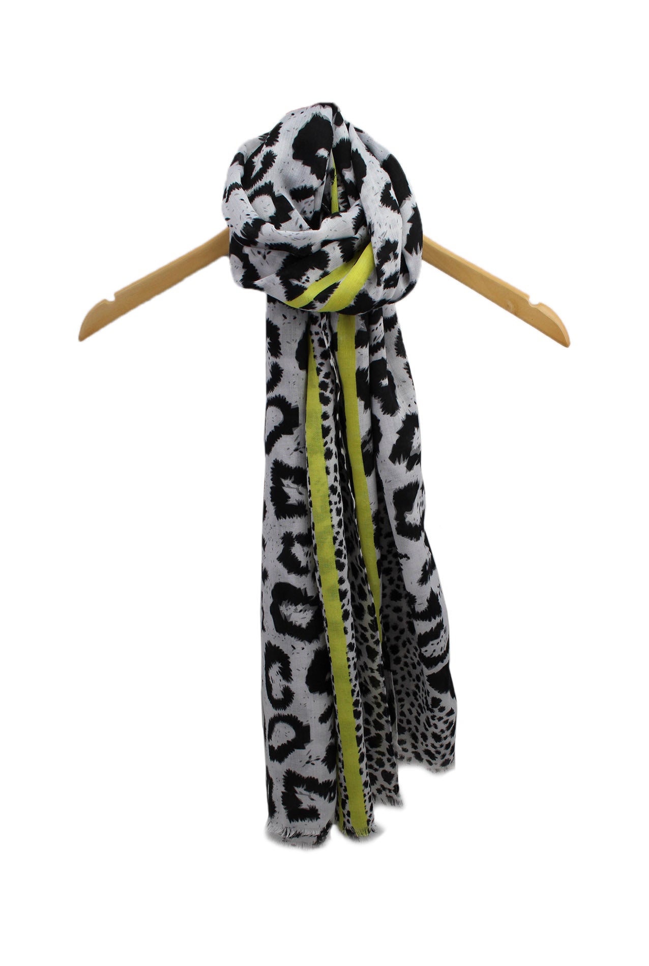 SF1990-016 Multicolour Large Leopard Print Scarf