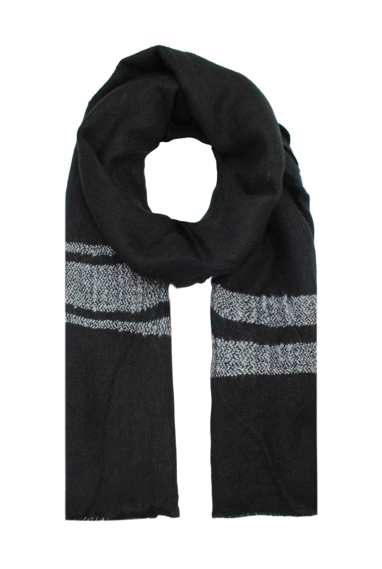 AB17130-106 High Quality Simple Winter Scarf with Stripes