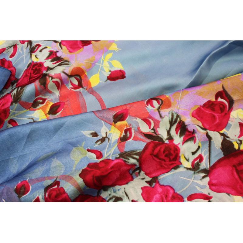 SF1912-053 Summer Rose Pattern Scarf