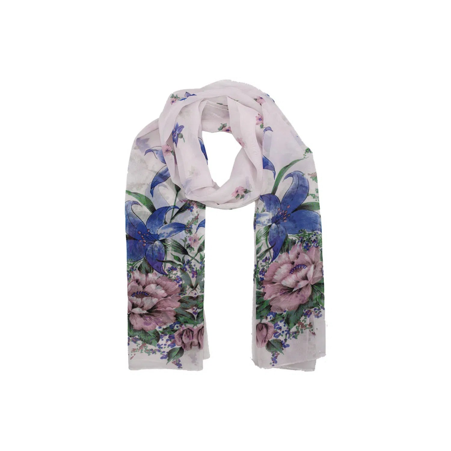 AB1733-16 Floral Pattern Scarf