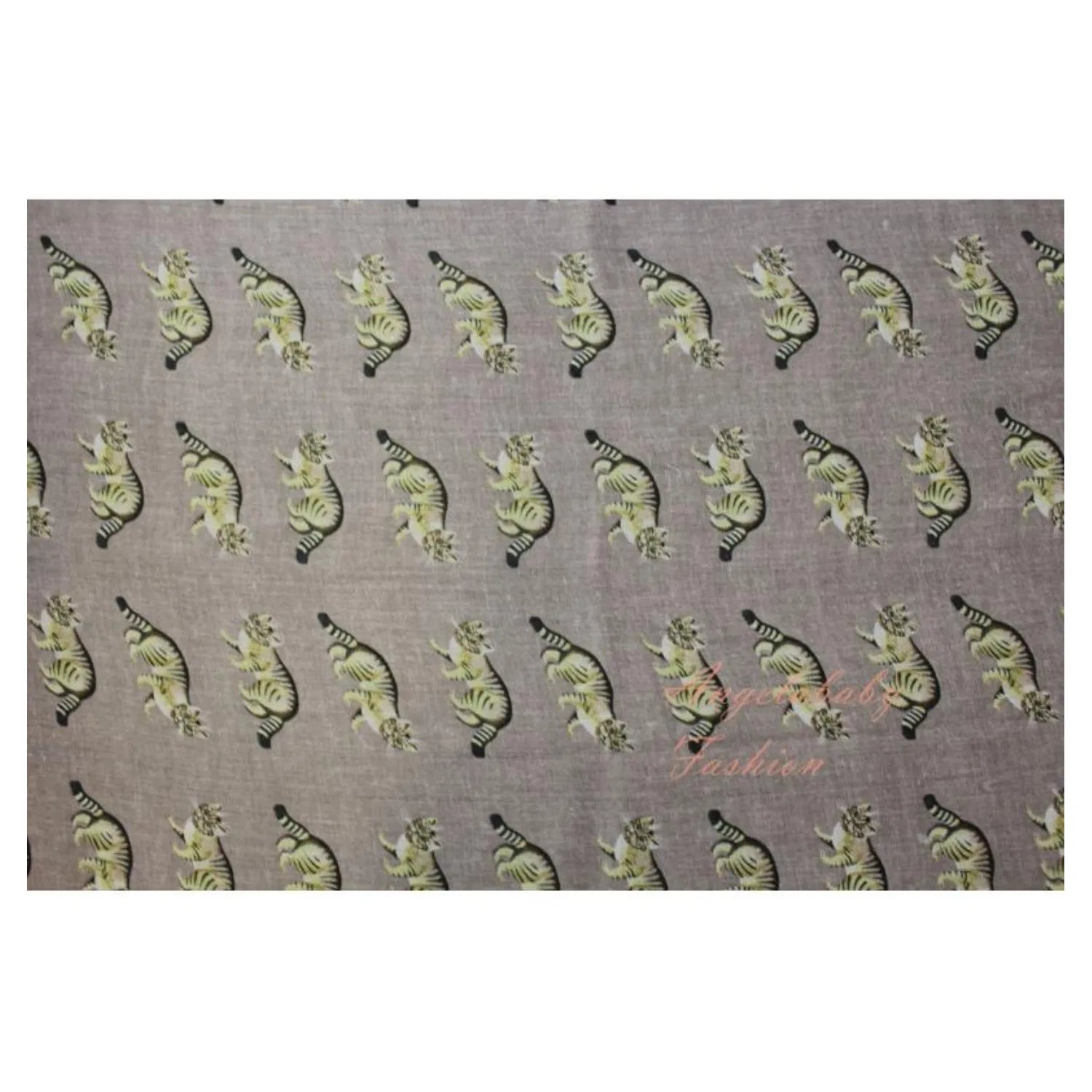 XF1560-54 Multicolour Cat Pattern Scarf