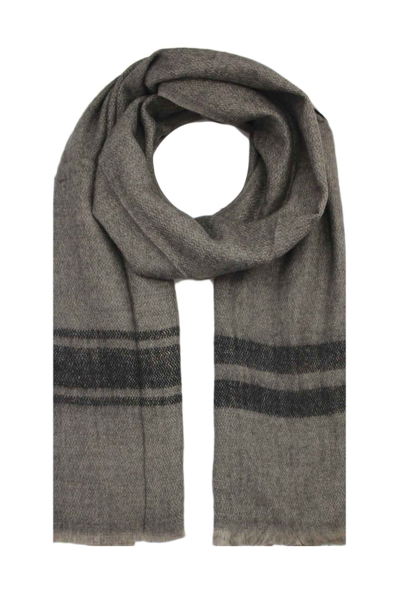 AB17130-106 High Quality Simple Winter Scarf with Stripes