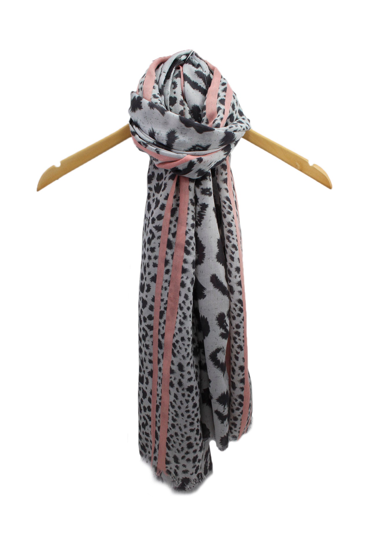 SF1990-016 Multicolour Large Leopard Print Scarf